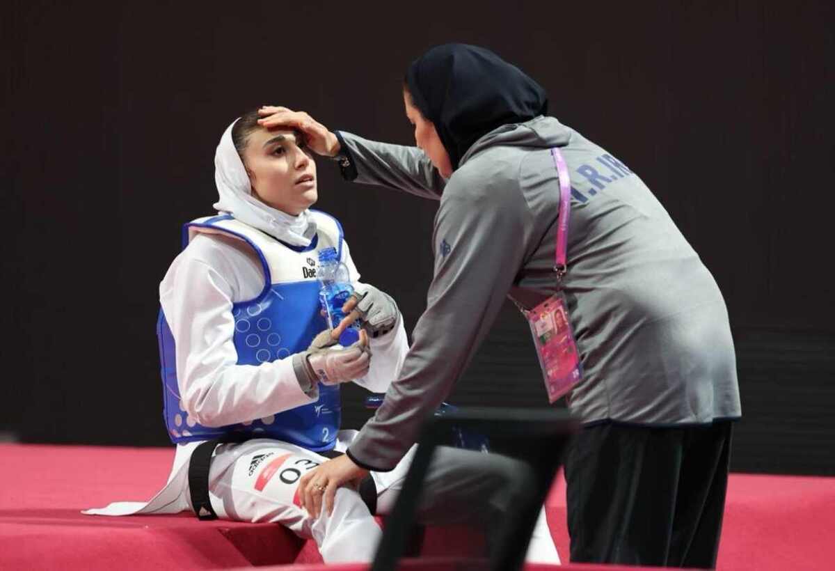 شوک بزرگ در رقابت های جهانی تکواندو/ ناهید کیانی حذف شد