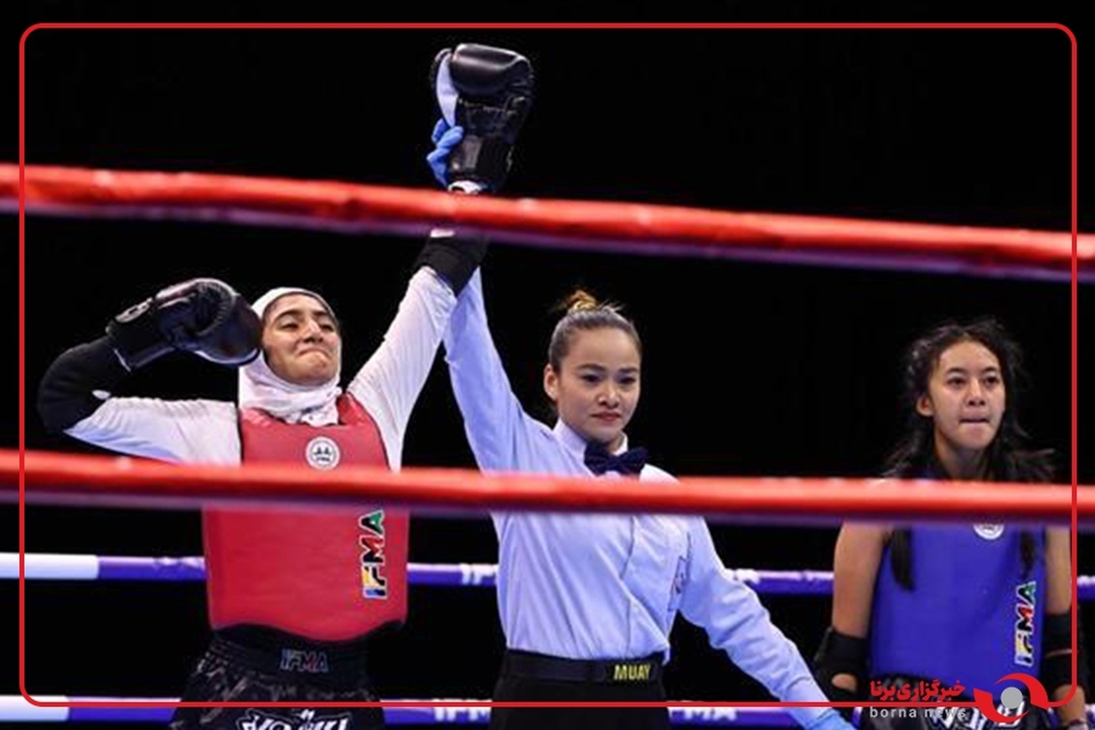 صادق زاده در موی تای دختران به نیمه نهایی رسید