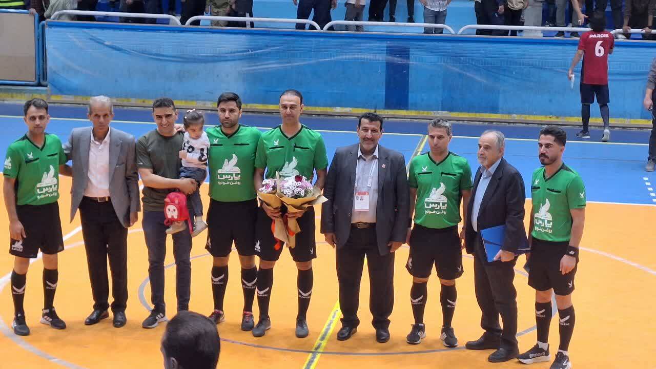 پایان نیم فصل فوتسال لیگ برتر با شکست خانگی پردیس 