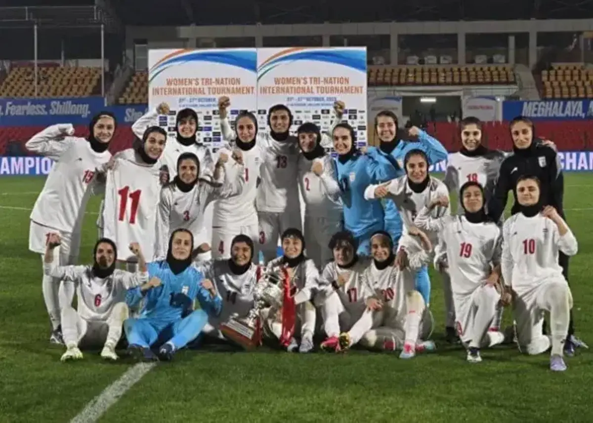 قهرمانی مقتدرانه تیم ملی فوتبال زنان ایران در هند
