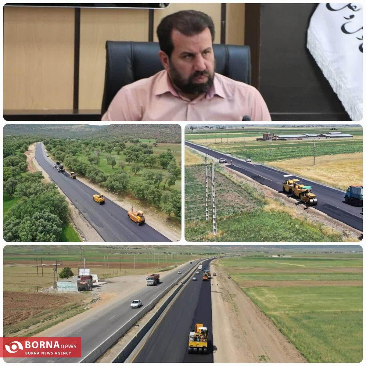 اجرای ۵۴۰ کیلومتر عملیات آسفالتی در راه‌های کرمانشاه/ رکورد ۱۰ ساله شکست