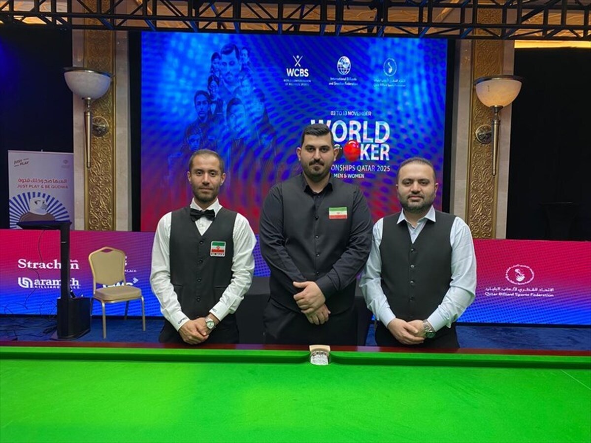 صعود نمایندگان ایران به مرحله حذفی اسنوکر قهرمانی جهان