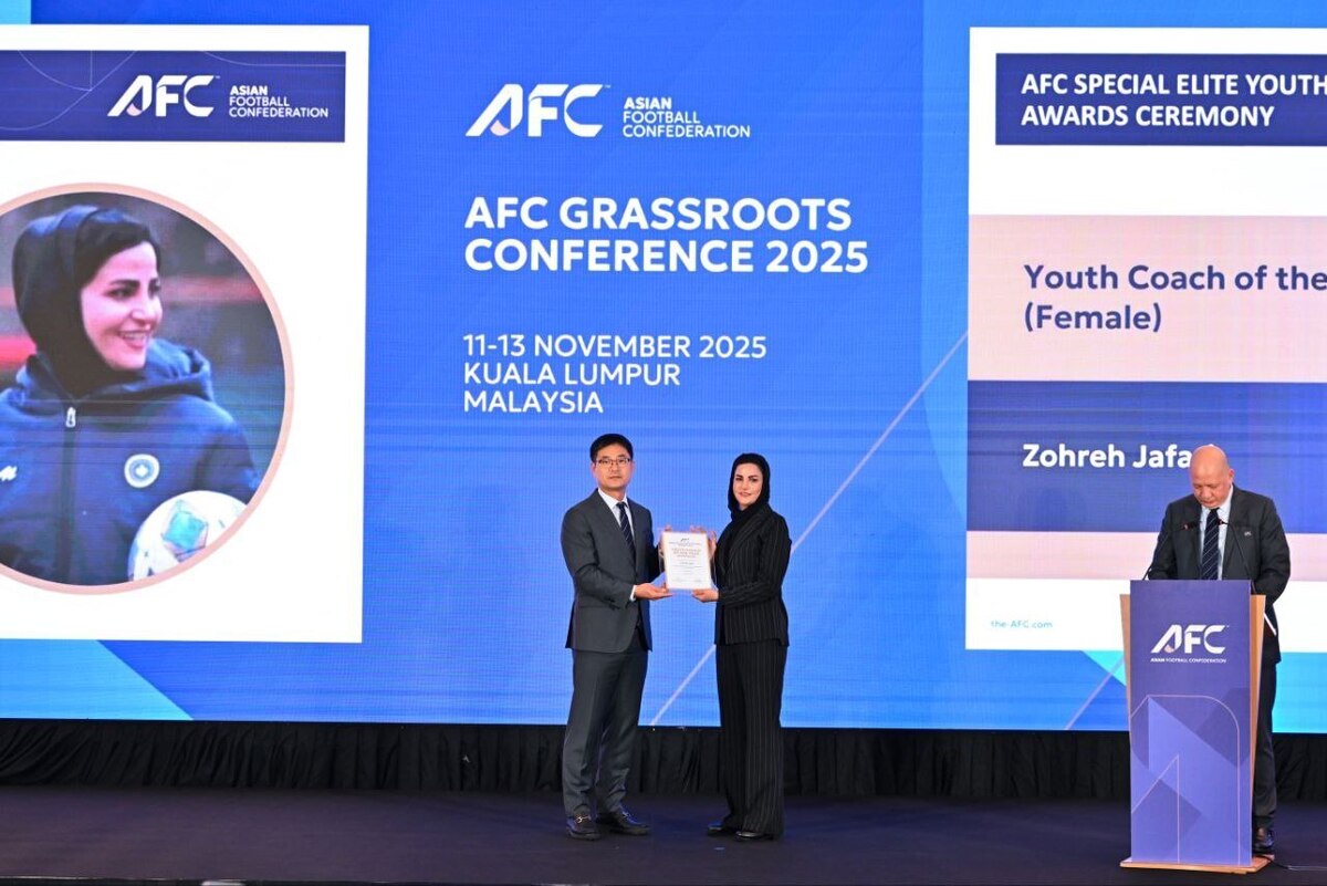  بانوی ایرانی مربی  جوان سال آسیا ۲۰۲۵ شد