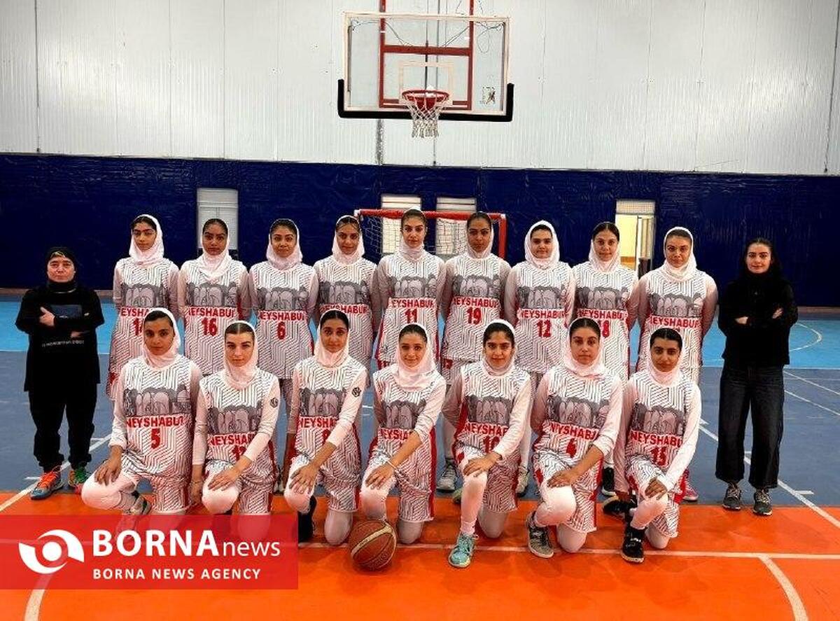 حضور تیم‌های خراسان رضوی در مرحله دوم لیگ نوجوانان بسکتبال کشور