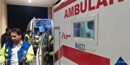 خدمت رسانی اورژانس ۱۱۵ در حادثه انحراف اتوبوس در محور مشهد–تهران با ۲۵ مصدوم