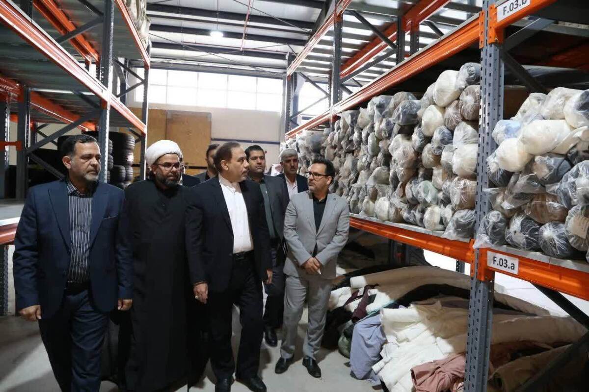 بازدید معاون اجتماعی و پیشگیری از وقوع جرم قوه قضاییه از انبار اموال تملیکی قم