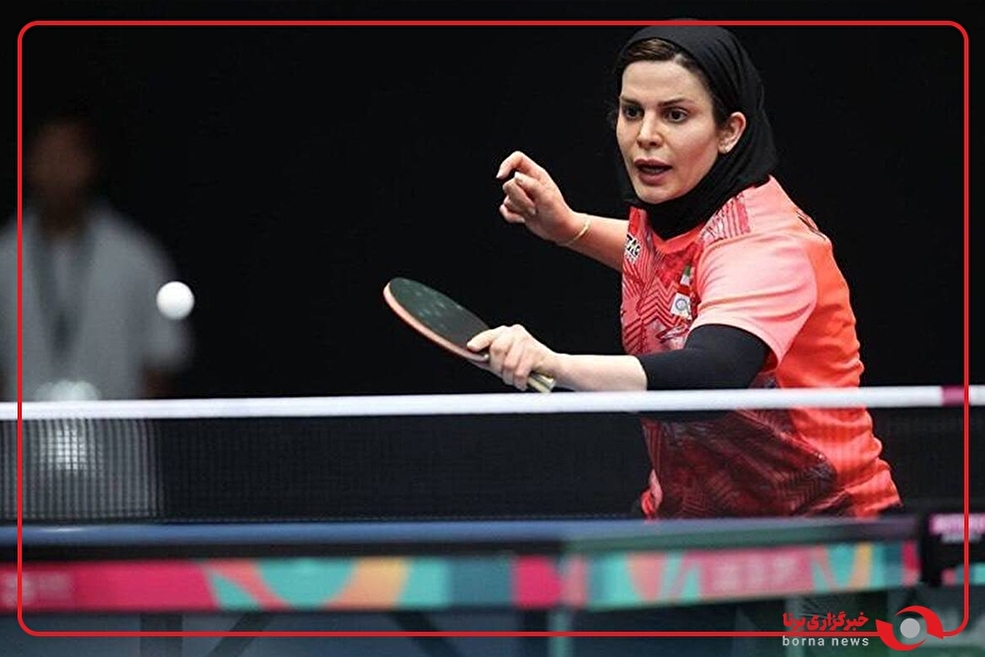 مسابقه ندا شهسواری در فینال انفرادی تنیس روی میز مقابل نماینده سوریه