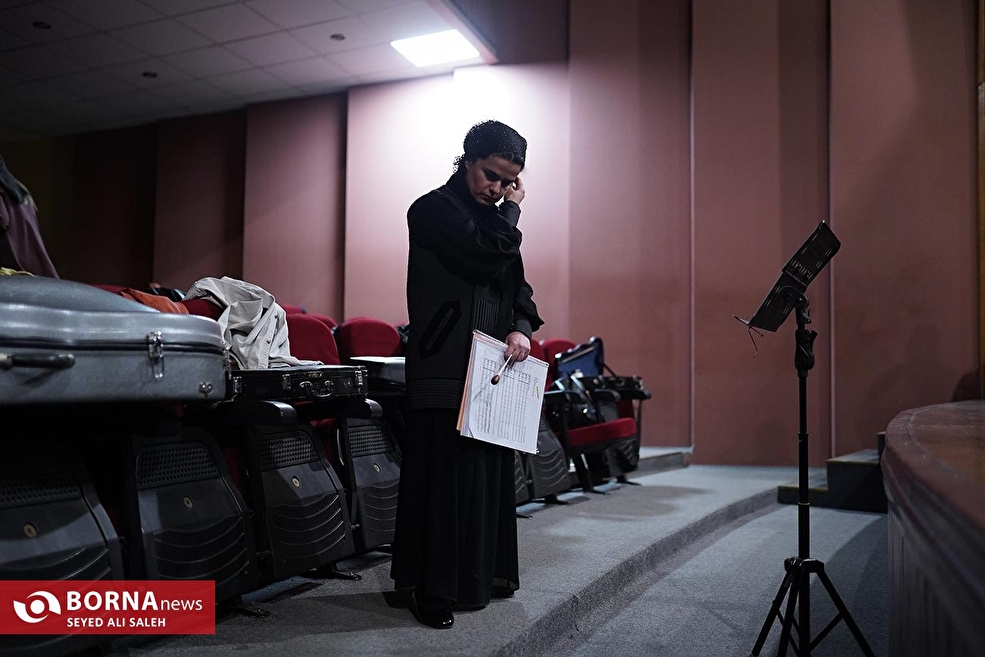 تمرین ارکستر سمفونیک تهران