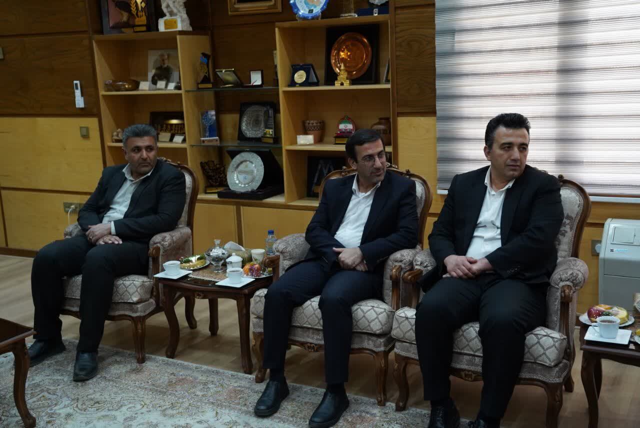 رئیس سازمان دامپزشکی کشور با استاندار قزوین دیدار کرد