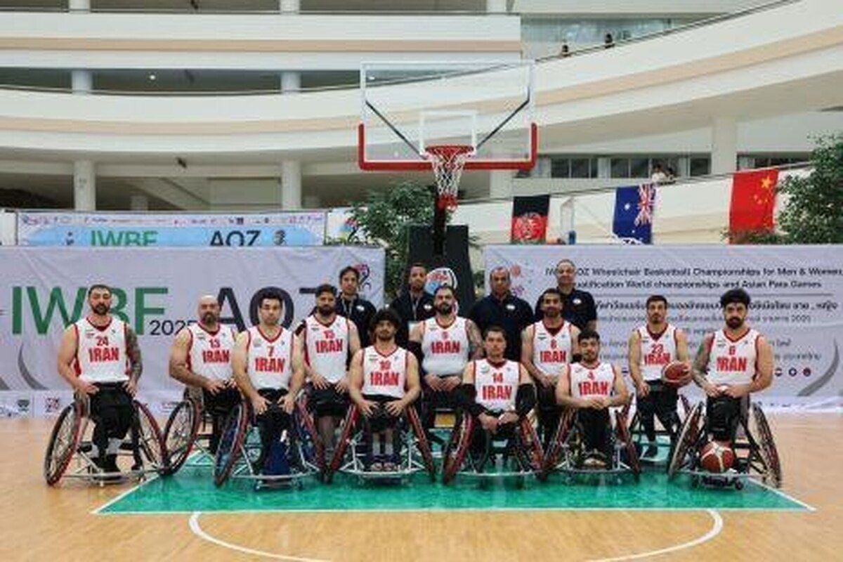کسب مقام سوم توسط تیم ملی بسکتبال با ویلچر مردان ایران در مسابقات قهرمانی آسیا و اقیانوسیه