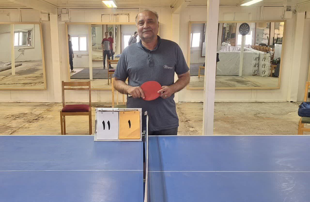 ورزشکاران پیش کسوت صدا و سیمای قزوین با هم رقابت کردند 