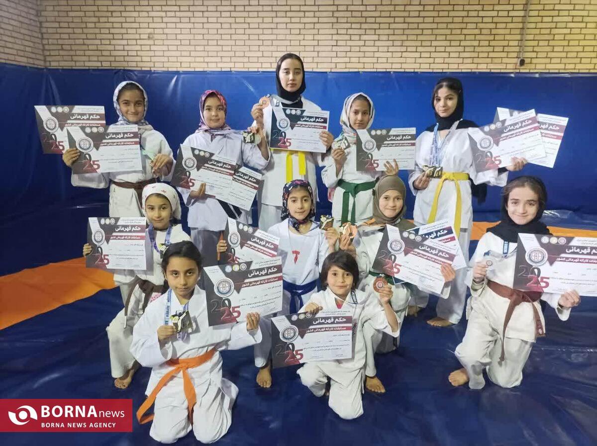 برگزاری مسابقات کشوری سبک شیتوریو تاکی کاراته دو ایران – خراسان رضوی/ درخشش دختران شهرستان کلات