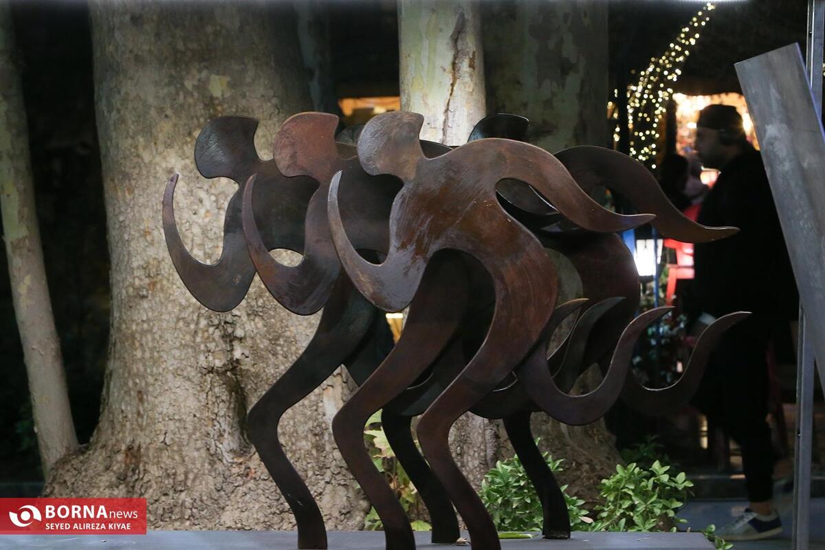 حال و هوای باغ فردوس در هفته دیزاین تهران