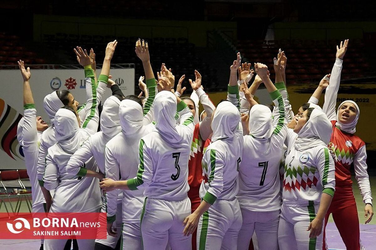 رقابت‌های قهرمانی کبدی جهان / بانوان ایران حریفان شان را شناختند