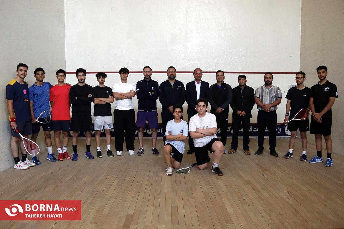 پایان اردوی پسران نوجوان و جوان ملی پوش اسکواش کشورمان/ دختران ملی پوش به شیراز آمدند