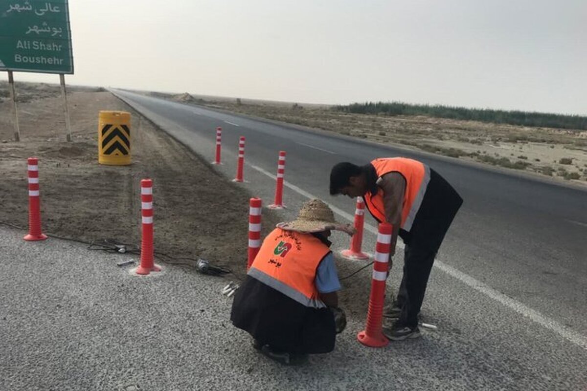 رفع ۲۹ نقطه حادثه‌خیز در راه‌های استان بوشهر