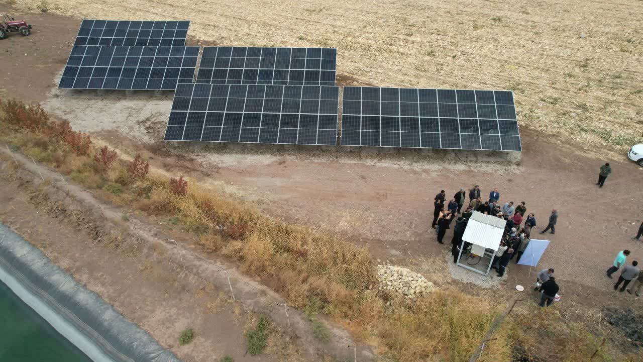 نیروگاه خورشیدی ۷۰ کیلوواتی در اقبالیه به بهره برداری رسید