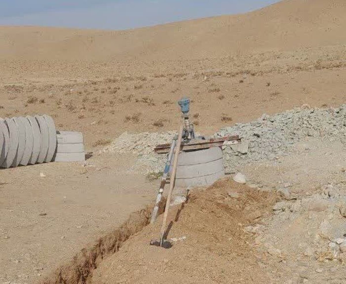 اهالی روستای خنداب تاکستان طعم گوارای آب پایدار را چشیدند 