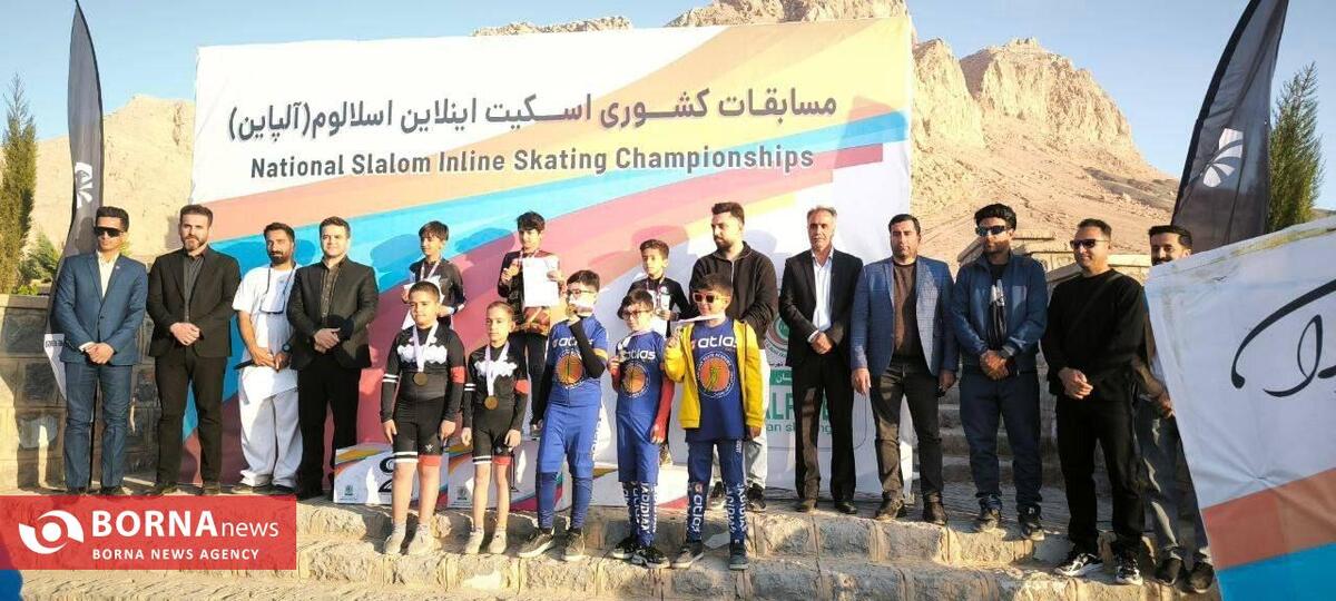 افتخارآفرینی پسران خراسان رضوی در مسابقات کشوری اسکیت آلپاین/ یک مدال نقره و چهار مدال برنز