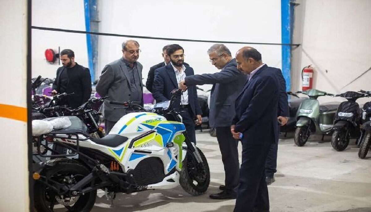 افتتاح واحد مونتاژ موتورسیکلت برقی در بوشهر
