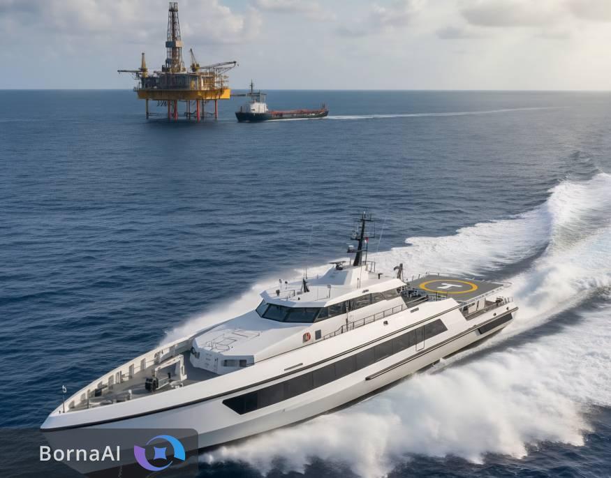 آشنایی با نسل جدید شناور‌های فوق‌سریع دریایی؛ Crewboat چیست؟