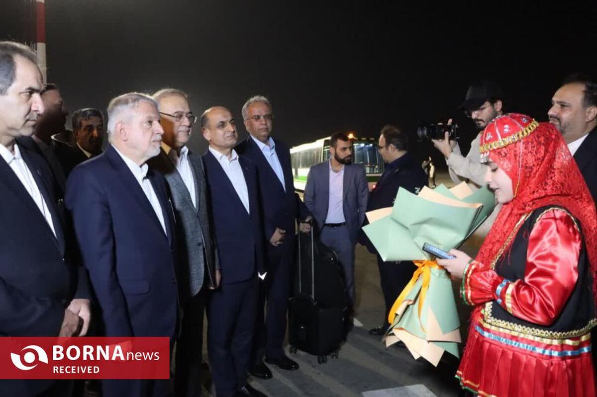 وزیر میراث فرهنگی، گردشگری و صنایع دستی وارد گیلان‌ شد