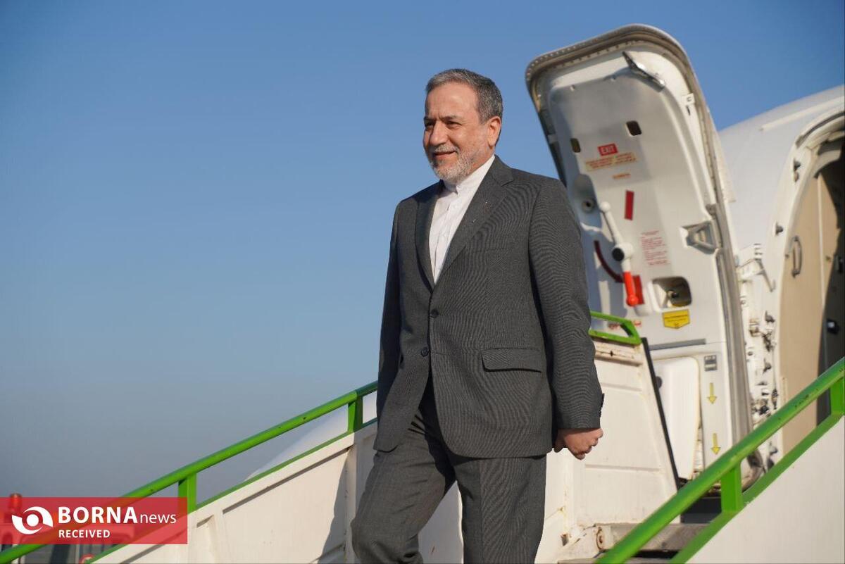 با استقبال استاندار گیلان؛ وزیر امور خارجه وارد گیلان شد