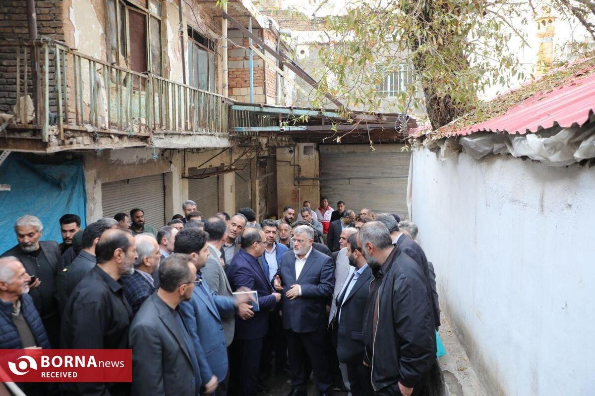 سفر استاندار تهران به بخش کن