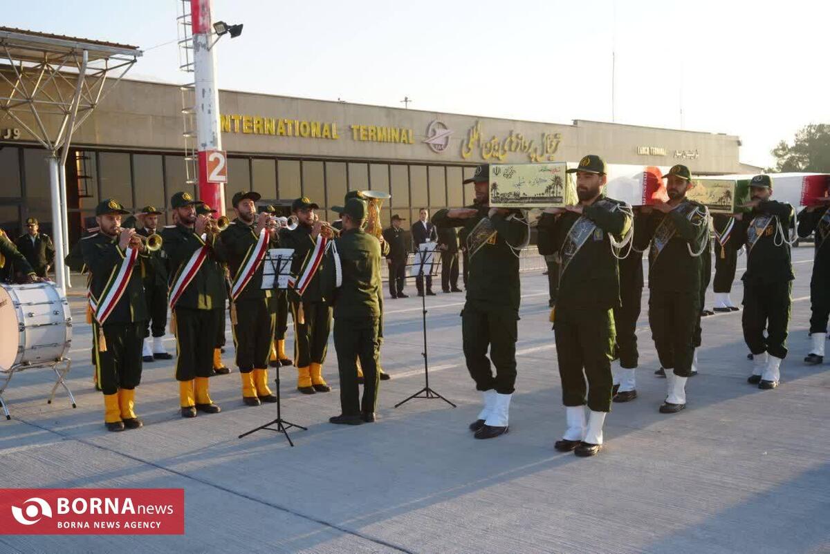 کرمانشاه میزبان پیکر مطهر ۷ شهید گمنام دفاع مقدس شد