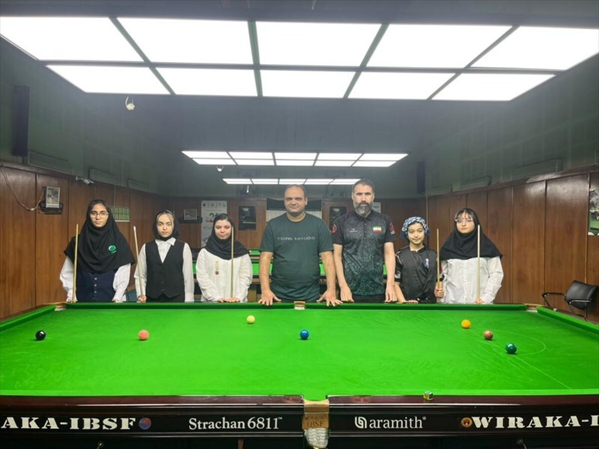 اردوی استعدادیابی و ارتقای سطح اسنوکر دختران آغاز شد