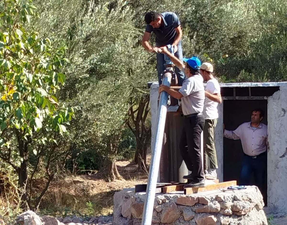 مشکل کمبود آب آشامیدنی روستای طرازان بخش طارم سفلی شهرستان قزوین حل شد 