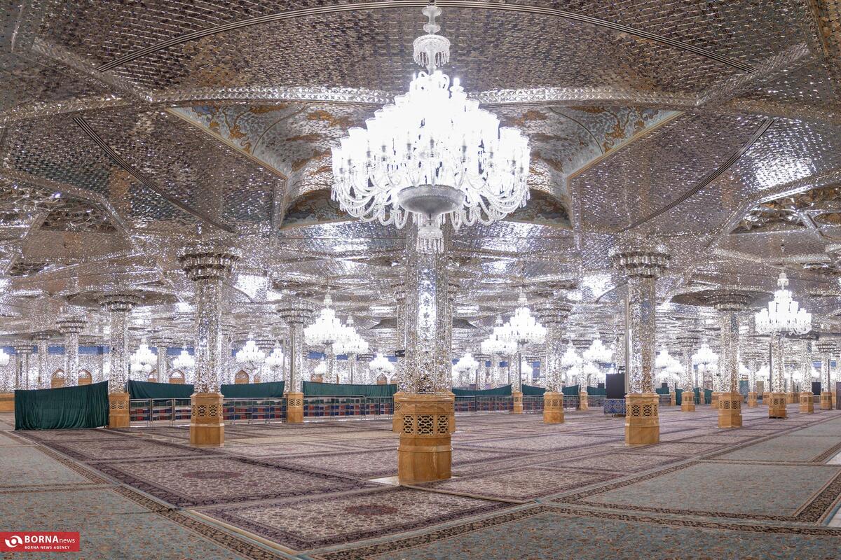 رواق دارالمرحمه حرم مطهر امام رضا(ع) + عکس