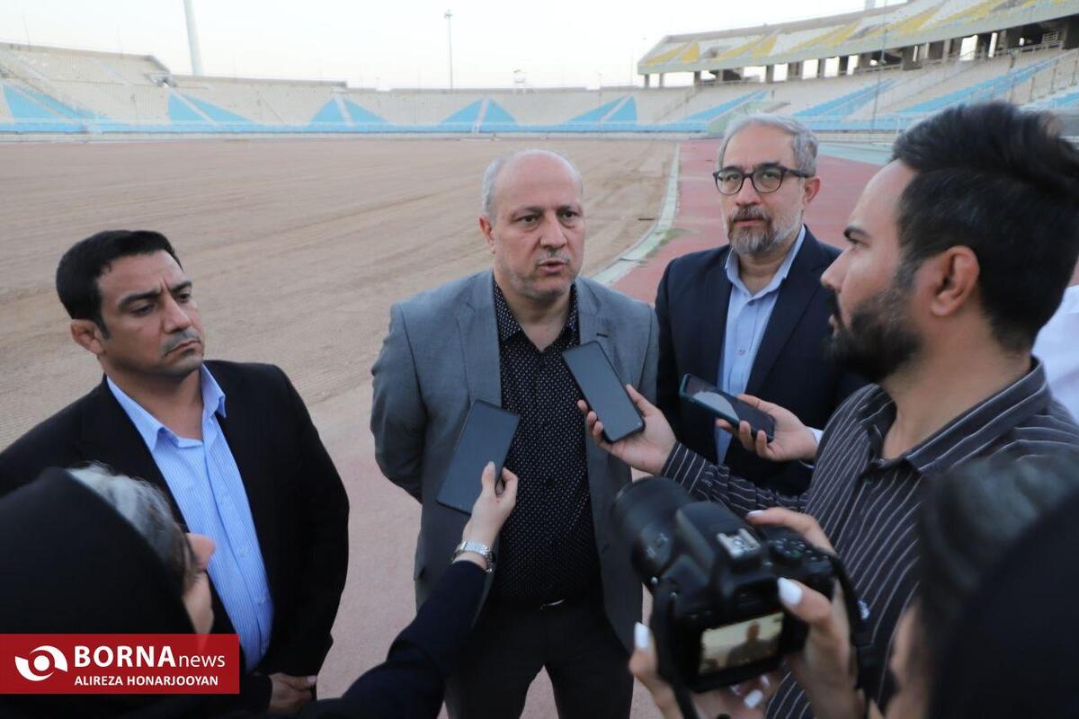 معاون وزیر ورزش: حل چالش های نگهداری اماکن ورزشی و تامین نیروی انسانی یک ضرورت است / ورزشگاه غدیر تا سه ماه آینده بهره بردای خواهد شد