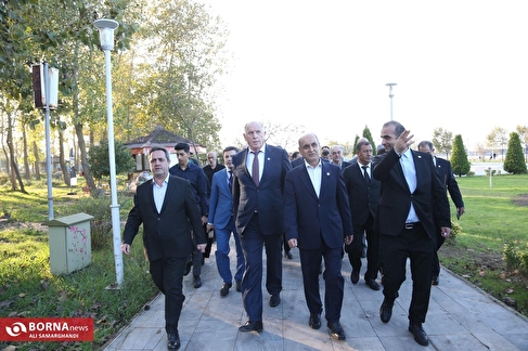 سفر استانداران کشورهای حاشیه دریای خزر به منطقه آزاد انزلی