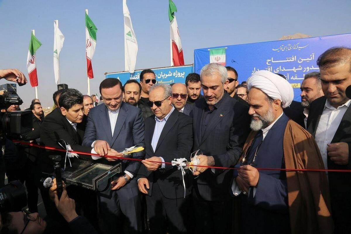 کریدور شهدای اقتدار به بهره برداری رسید