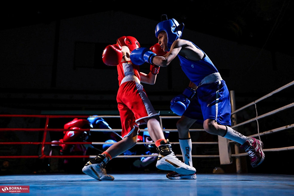 روز سوم مسابقات بوکس هفتمین دوره المپیاد استعدادهای برتر کشور در اراک
