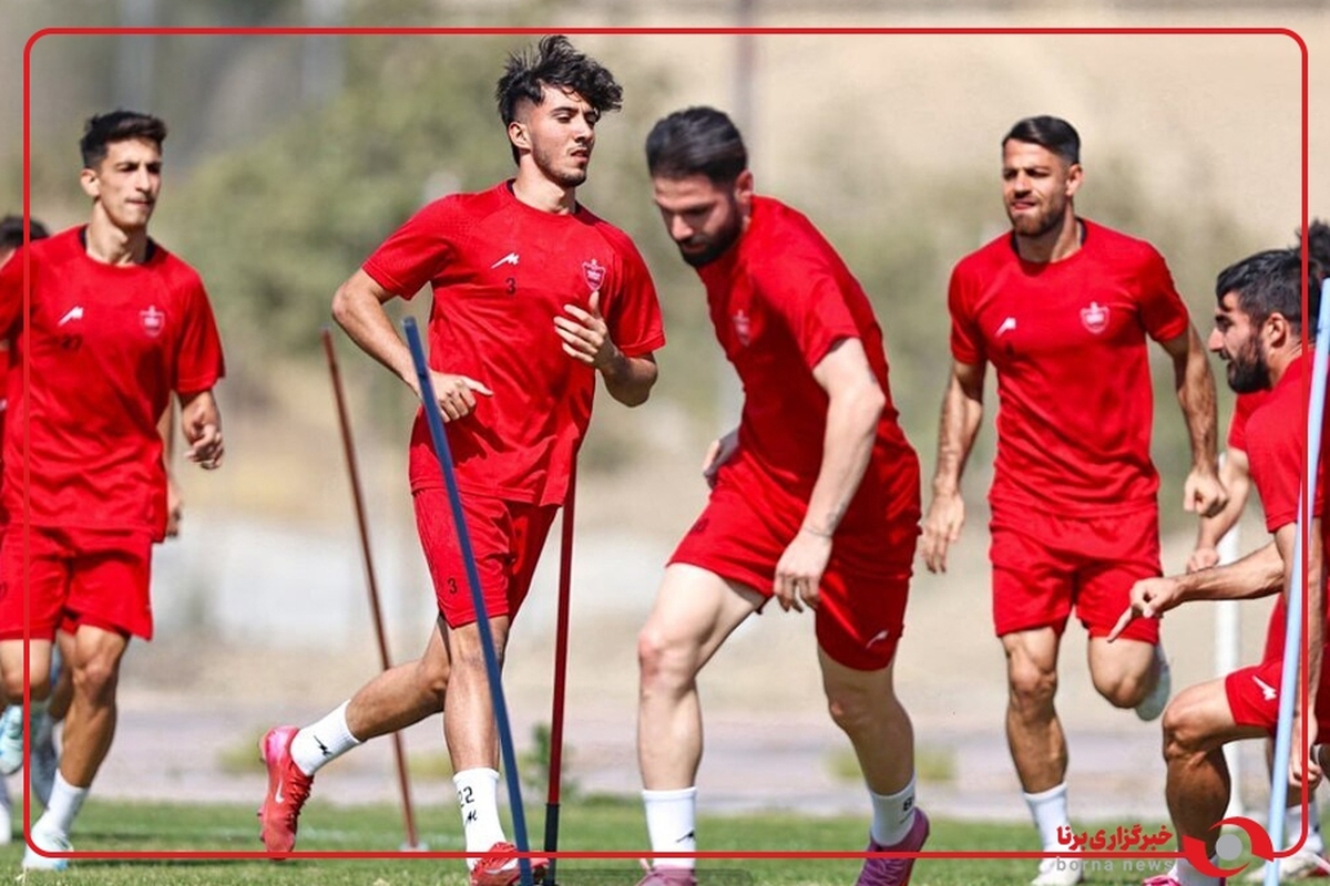 تمرین ریکاوری امروز پرسپولیس