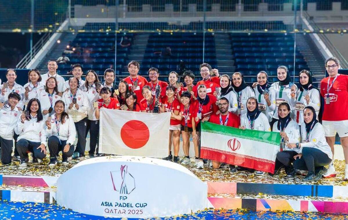 پیام وزارت ورزش و جوانان پس از نایب قهرمانی دختران ایران در رقابت‌های قهرمانی پدل آسیا