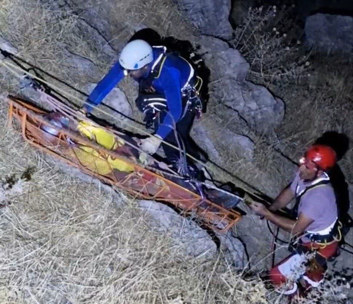 جانباختن یک نفر بر اثر سقوط مرگبار در ارتفاعات سیاب کوهدشت