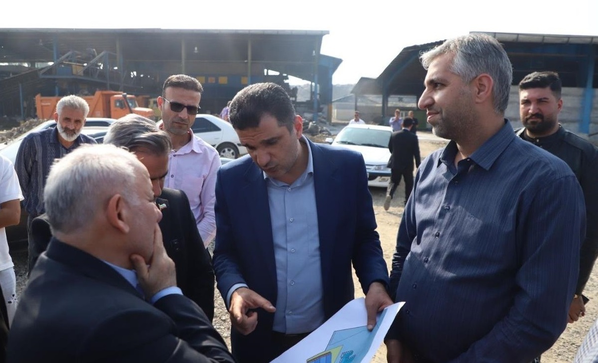 بازدید سرزده استاندار مازندران از سایت زباله قائم‌شهر؛ بررسی روند ساماندهی و اجرای طرح تفکیک