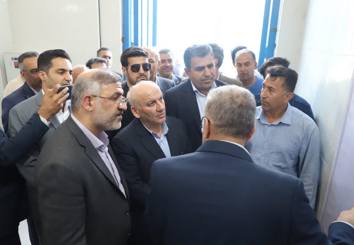 بازدید استاندار مازندران از پروژه آبرسانی آکند ساری؛ آبرسانی به ۵۸ روستا با دستور ویژه استاندار