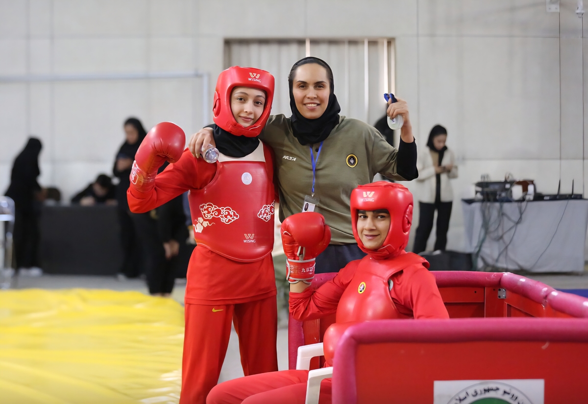 صدرنشینی سپاهان در پایان دور رفت لیگ ووشو جوانان