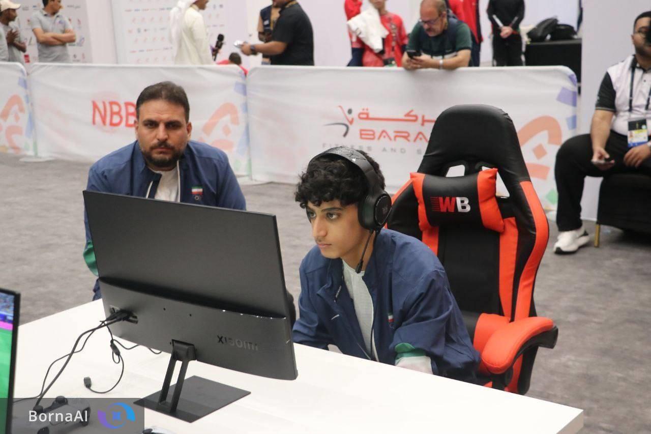 نماینده Efootball ایران صدرنشین گروه A شد