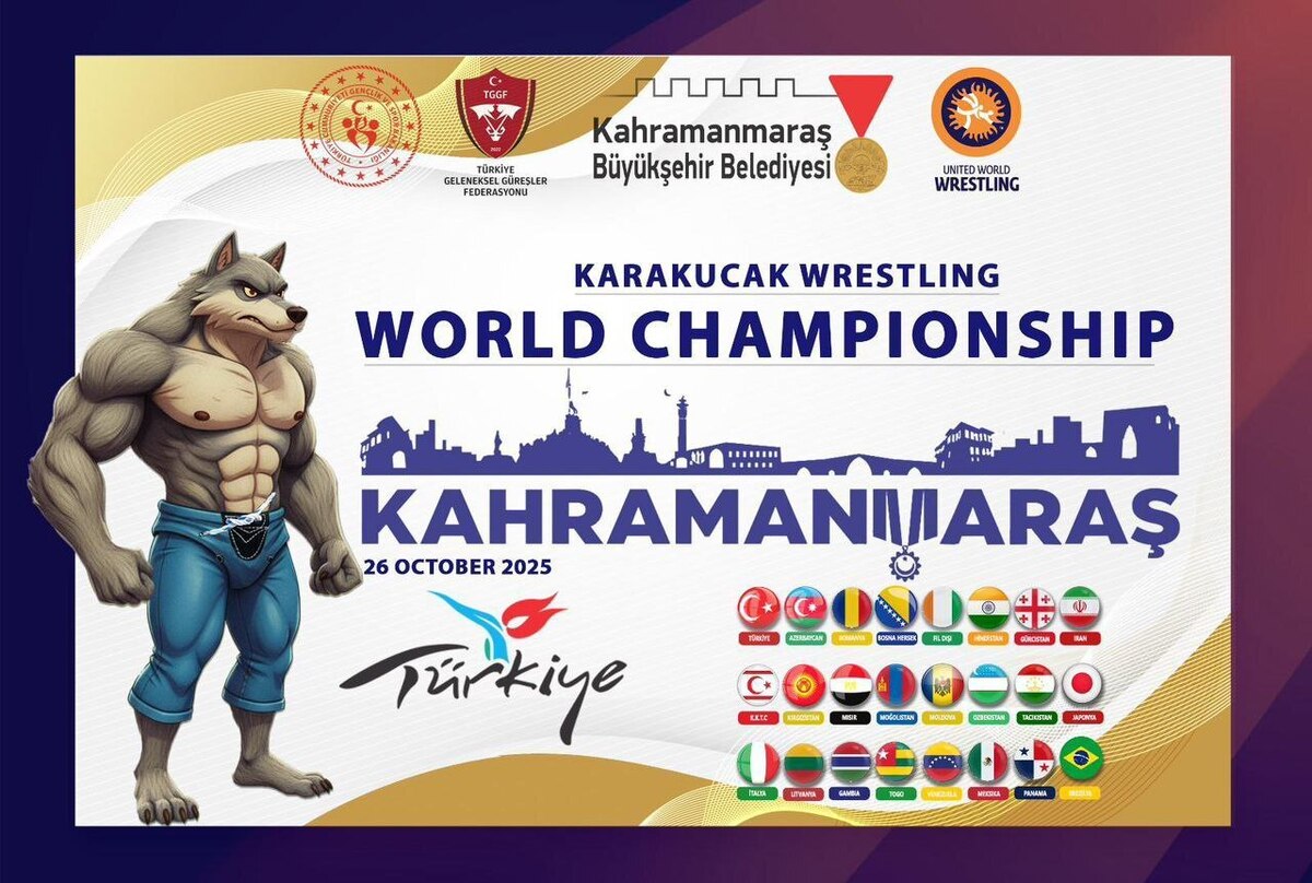 تیم ملی کشتی پهلوانی در جام جهانی ترکیه به میدان می‌رود 