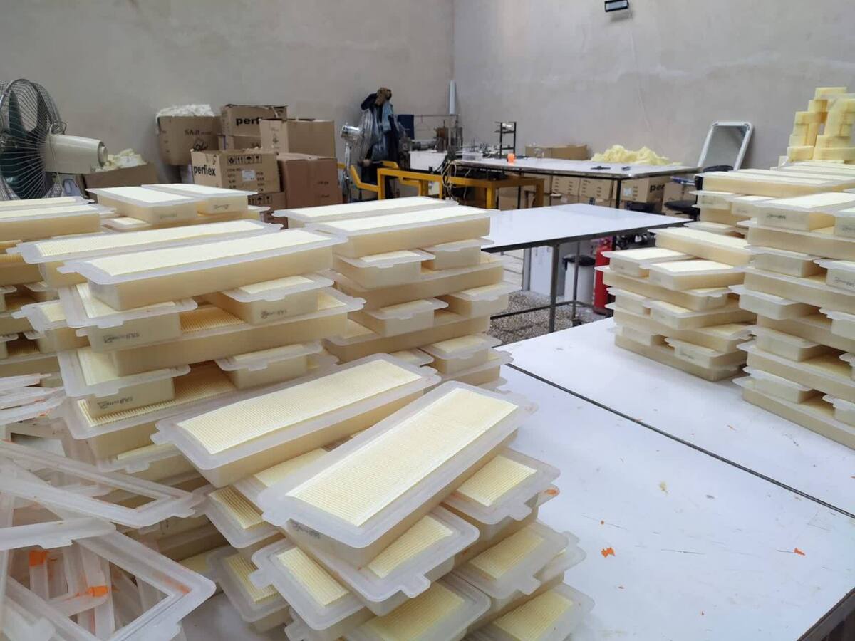 پلمب کارگاه تولید فیلتر تقلبی هوا در کاشان