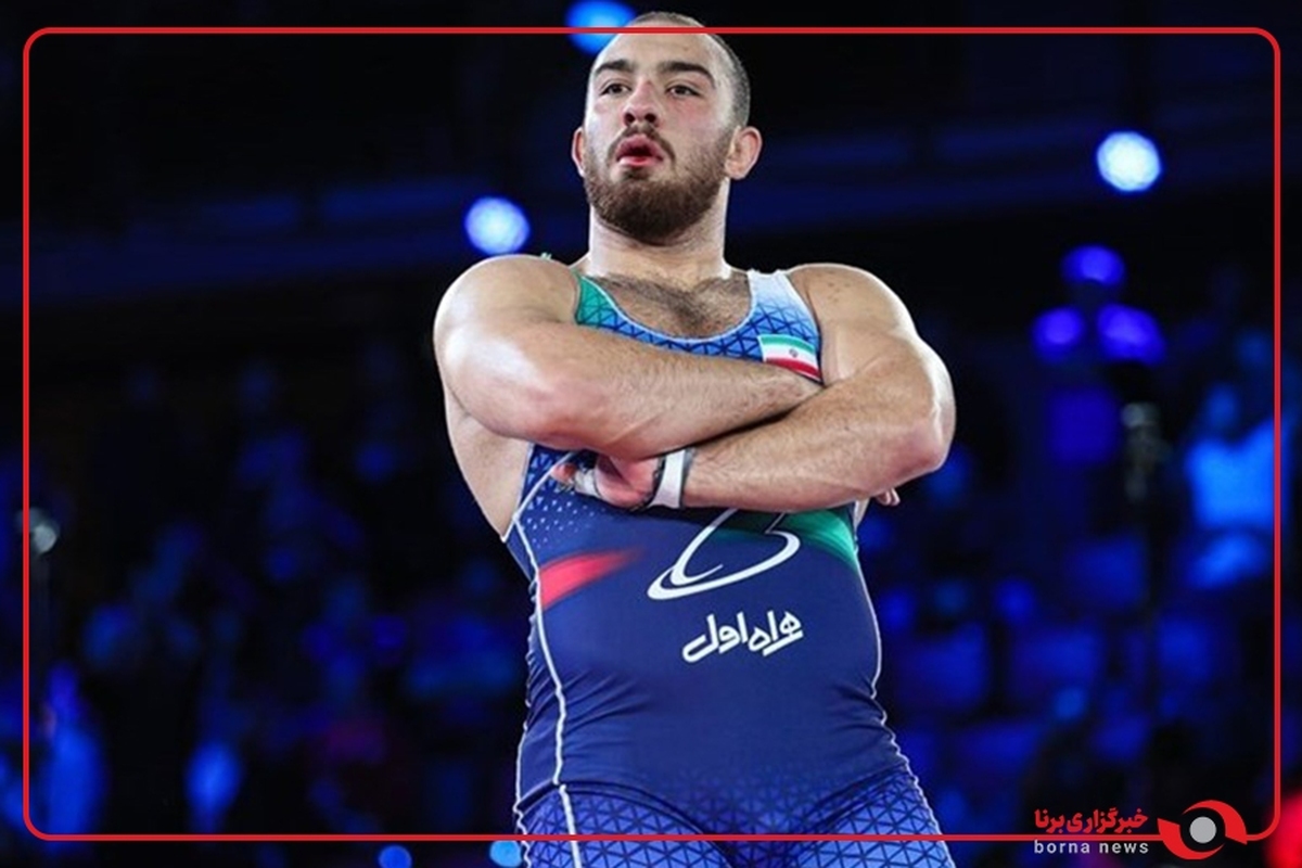 کشتی گیر سنگین وزن قرقیستان در بازی های کشورهای اسلامی اسیر باراندازهای زارع شد