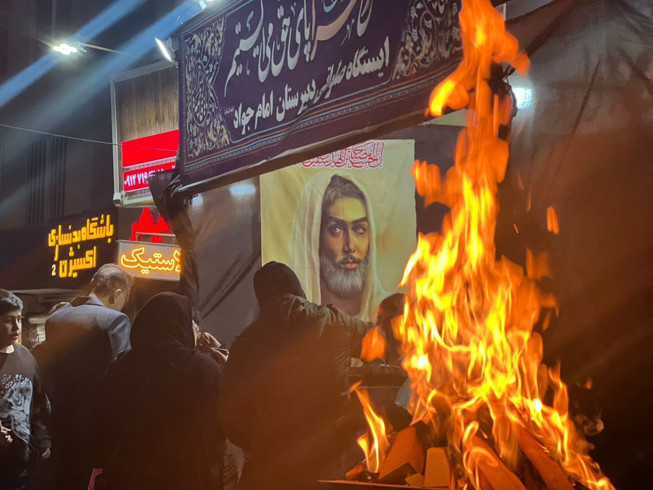 برگزاری مراسم سوگواری حضرت فاطمه (س) در دبیرستان تربیت‌محور امام جواد (ع)