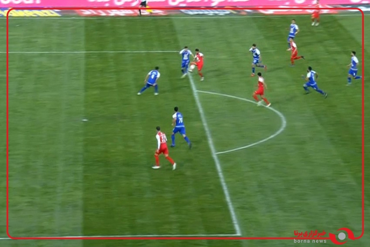 گل اول پادیاب به استقلال در دقیقه ۹