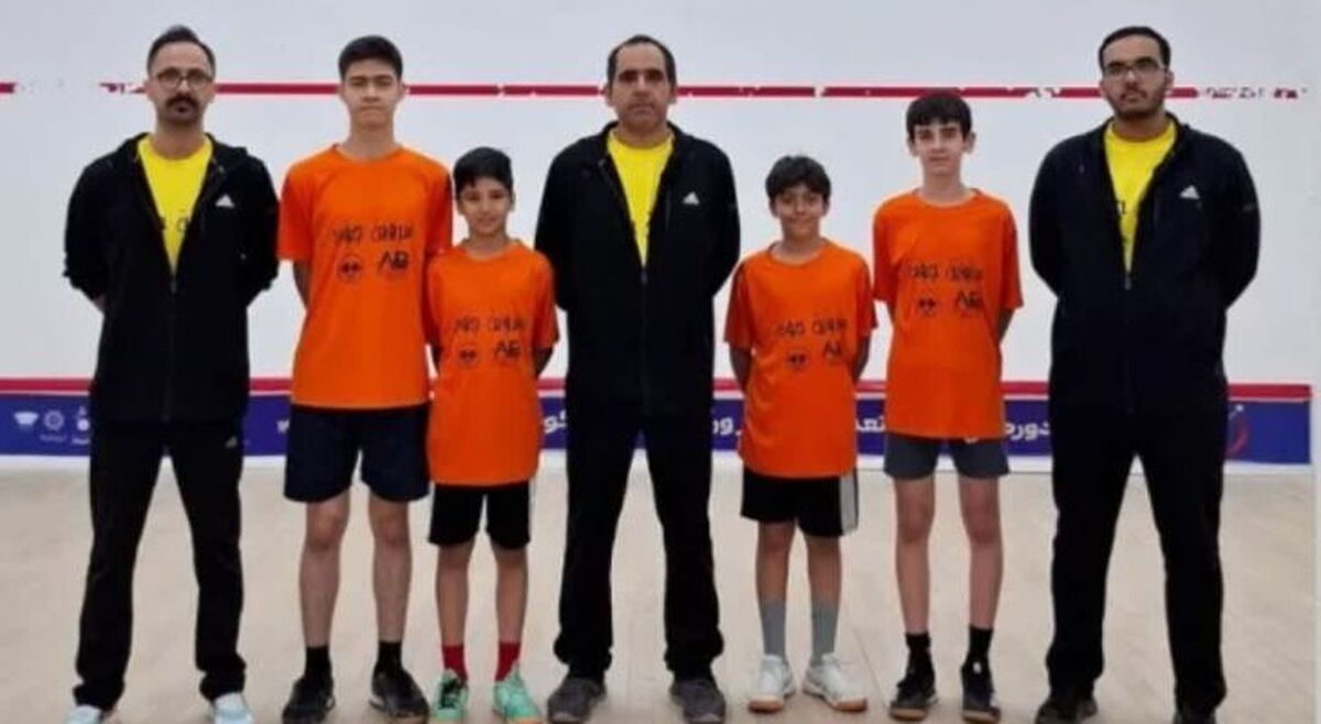 طلای اسکواش در هفتمین المپیاد استعدادهای برتر پسران به خراسان‌جنوبی رسید