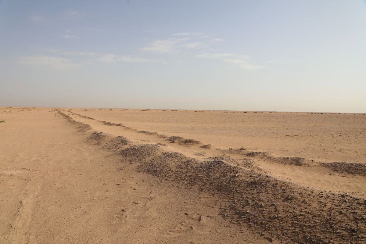 اجرای طرح بیابان‌زدایی سراجه قم با پساب فاضلاب